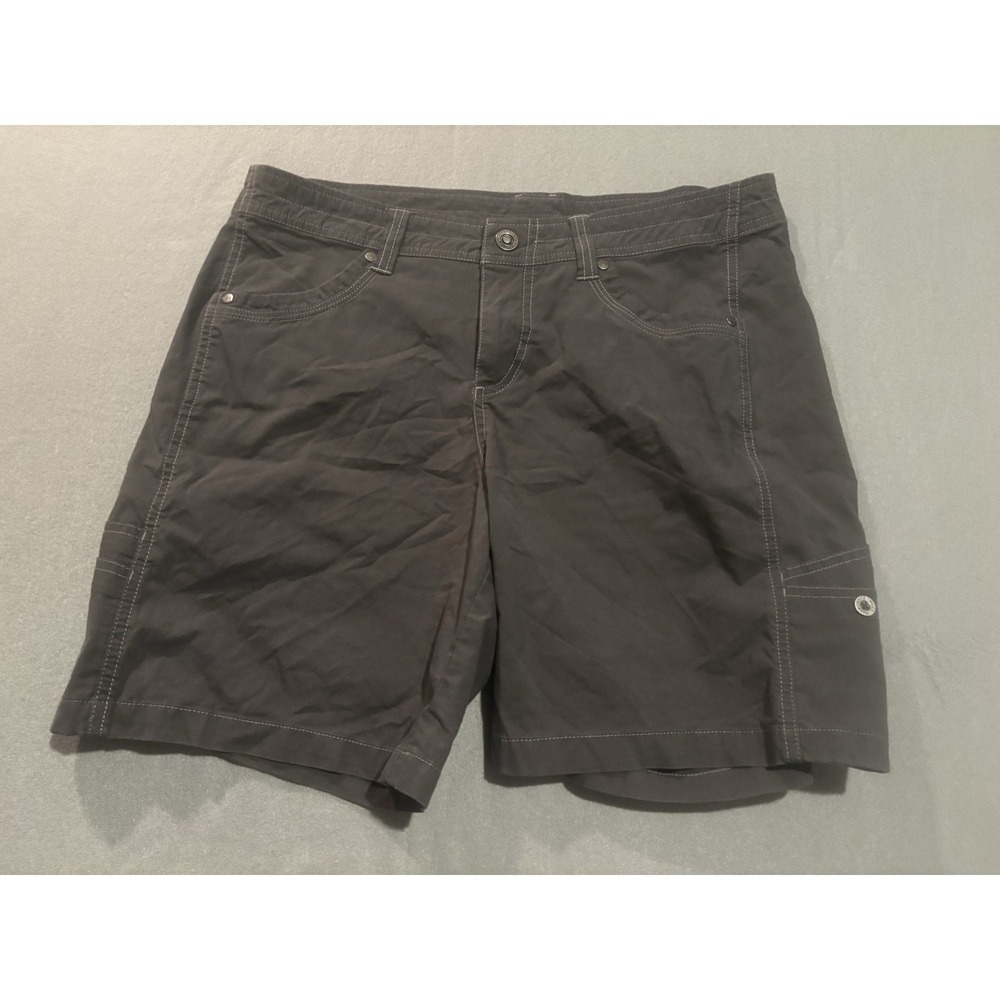 Kuhl Shorts Women's 12 Gray Hiking Utility Outdoor